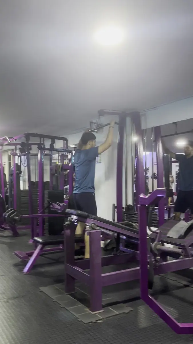 Zona de poleas y máquinas de Fortex